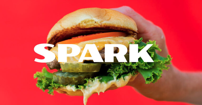 Spark Burger from new Spark restaurant