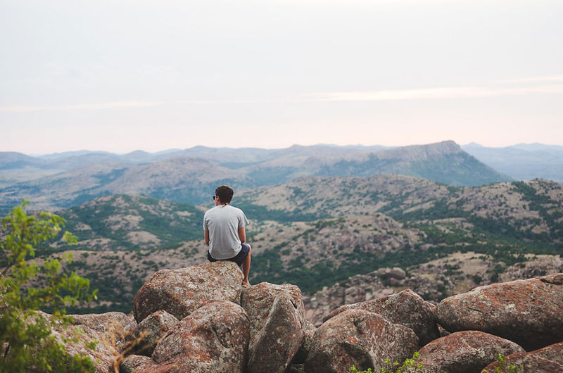 Wichita Mountains 40 ft hole