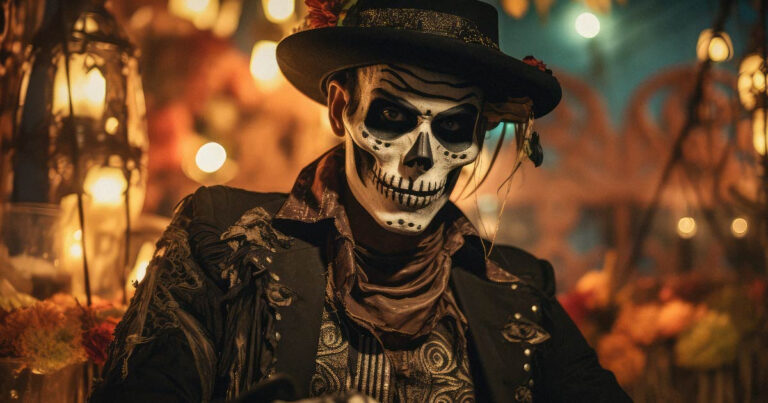 Oklahoma Best Haunted Houses image of man in Halloween Costume