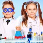 Children learning science