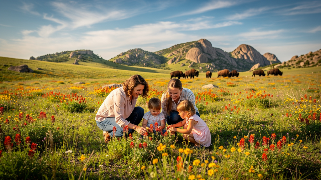 Oklahoma Spring Spring Wildflowers at Wichita Mountains: Oklahoma Family Guide 2026 ...