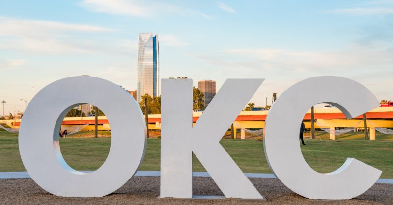OKC Sign - New resort to increase tourism to Oklahoma City