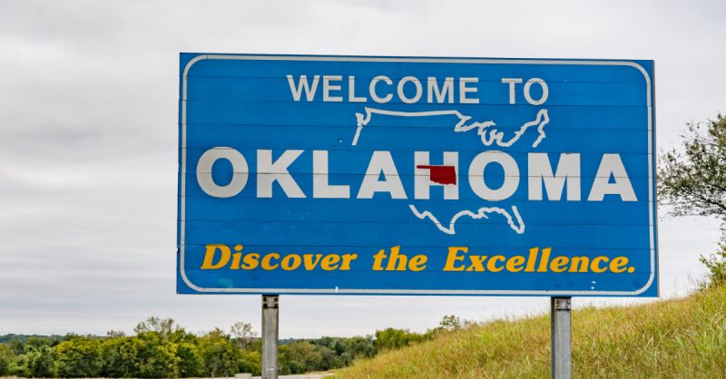 Oklahoma sign